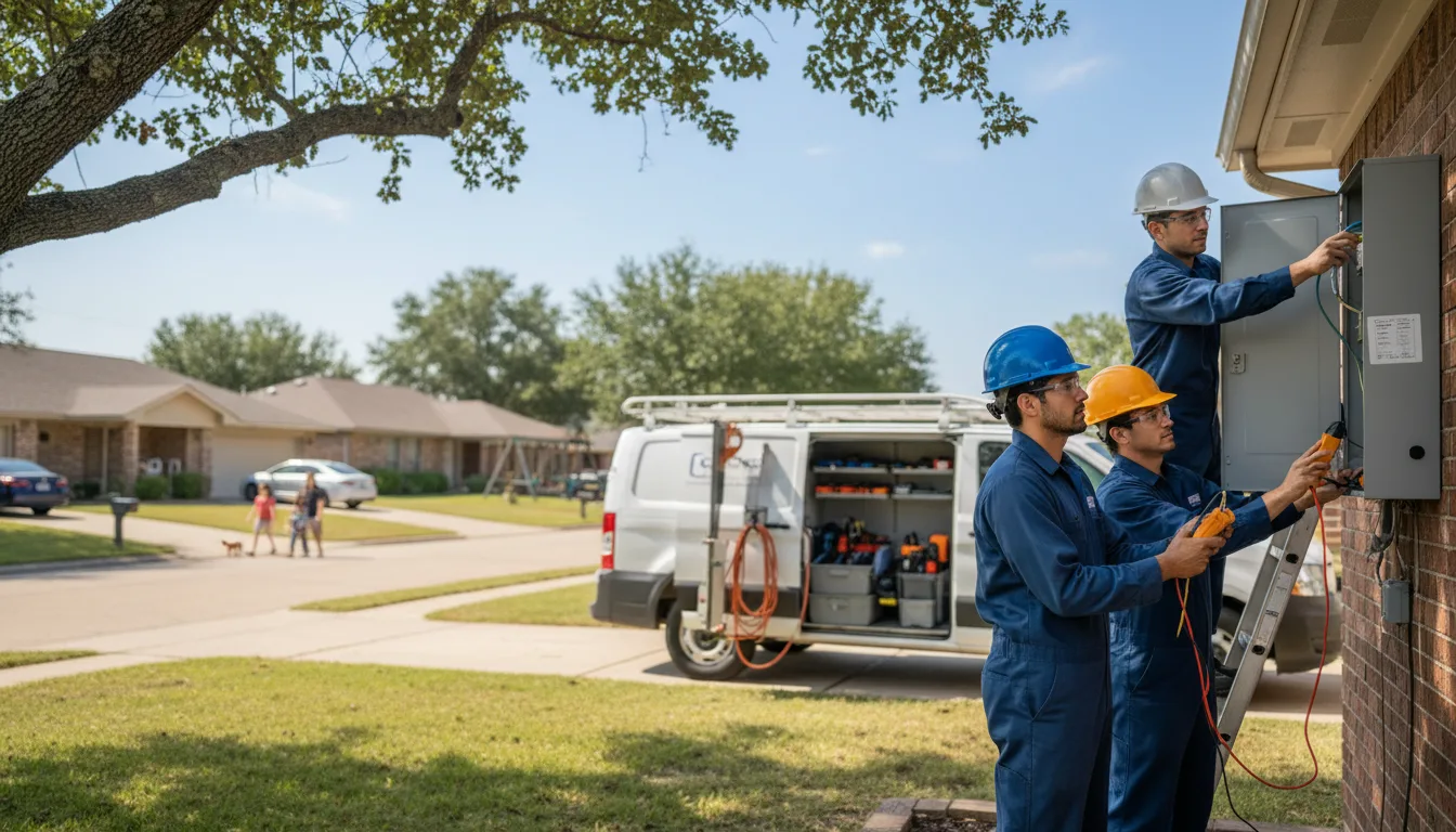 Certified electrician providing emergency electrical services in Mott, ND